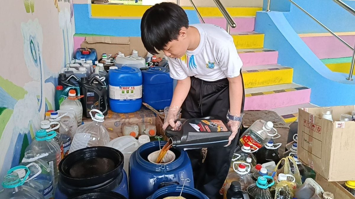 (大北马)第1届槟岛区食用油回收计划校际比赛