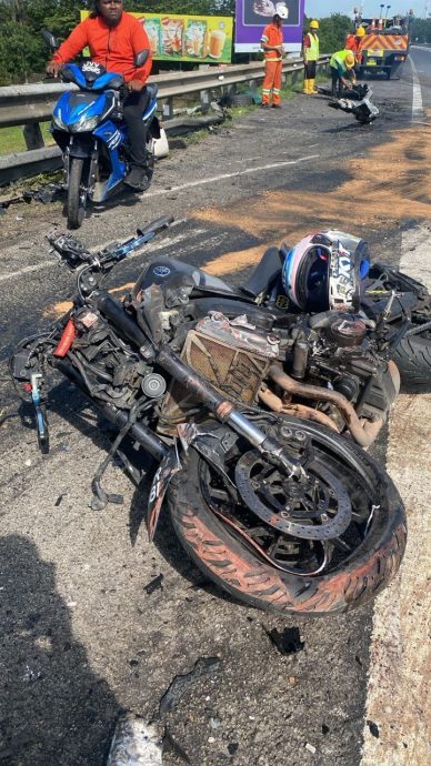 (已签发)全国:视频|集装箱车祸现场传出求救声 南北大道仍堵15公里