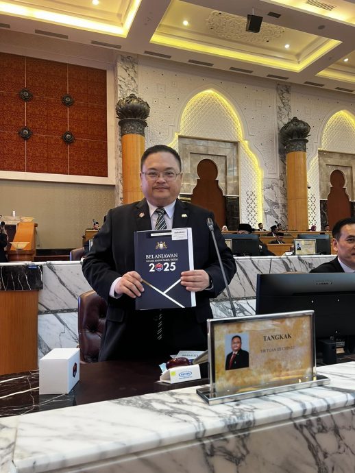 (已签发)柔:【州议会】黄俊历建议拨款 开发多语言及残疾人士旅游课程