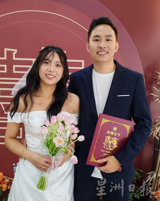 (已签发)柔:**版二头**古来德教会紫霭阁 双11喜迎32对新人注册结婚
