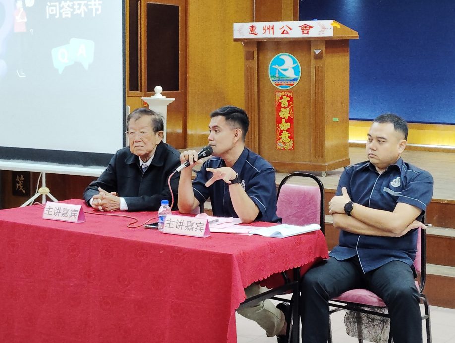 (已签发)柔:**版头**东甲警方去年接109网络罪案投报 今年案件虽减损失金额却增加