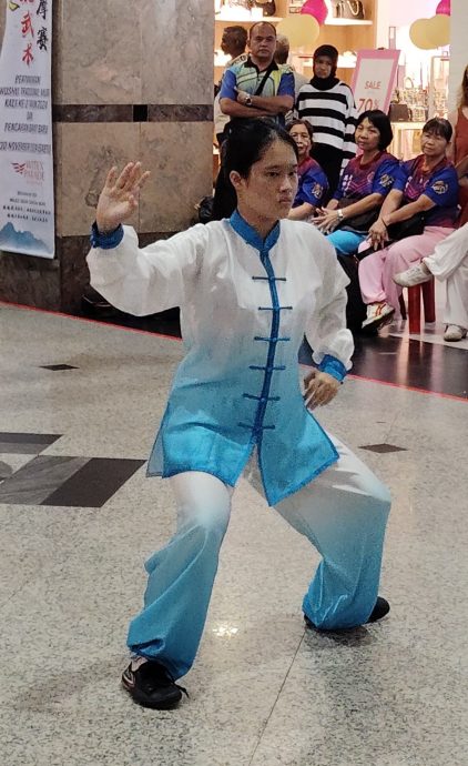 麻坡传统武术观摩赛 130参赛者切磋武艺