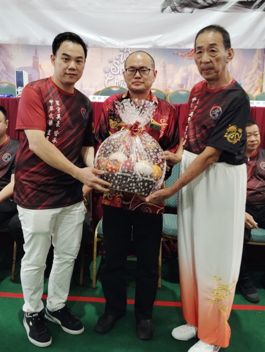 麻坡传统武术观摩赛 130参赛者切磋武艺