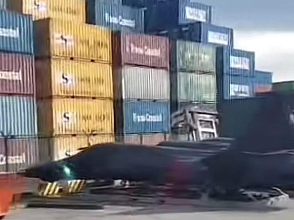 (求真)大马皇家空军:摆放某码头美国战机非该部队所有