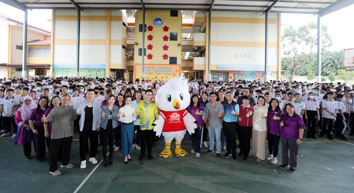 校园我董:巴生中华华中董事长李登基