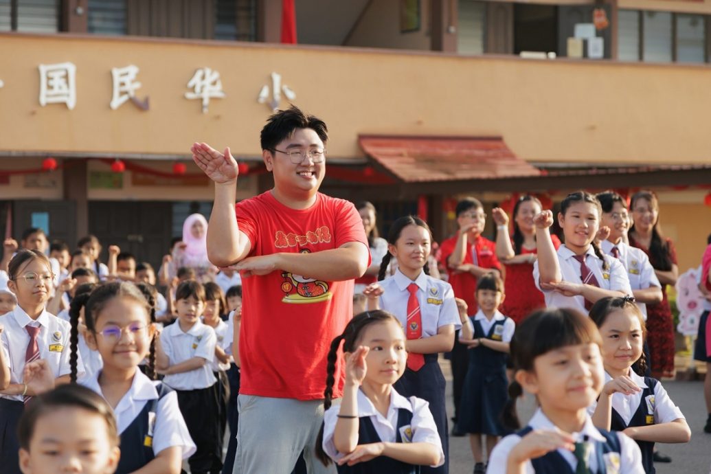NS淡边/金马士国民华小成贺岁MV拍摄学校,以迎接明年105周年校庆
