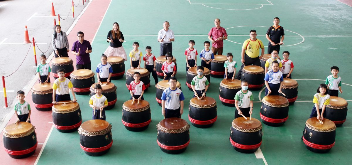 NS芙蓉/鼓声阵阵传承不息 芙蓉振华小学成立二十四节令鼓队