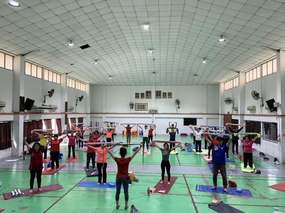 NS芙蓉:芙蓉中华小学首办教师瑜伽学习营,关注教师身心健康