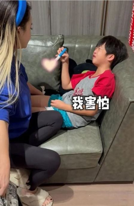 11岁儿身高136公分被嘲 邹市明妻为儿打生长激素惹议
