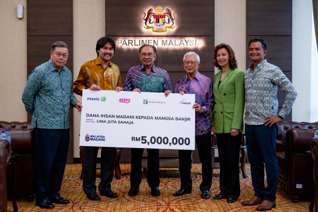 4企业合捐500万令吉 支持昌明慈善基金赈灾