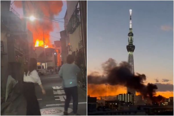 东京晴空塔附近民宅大火2死