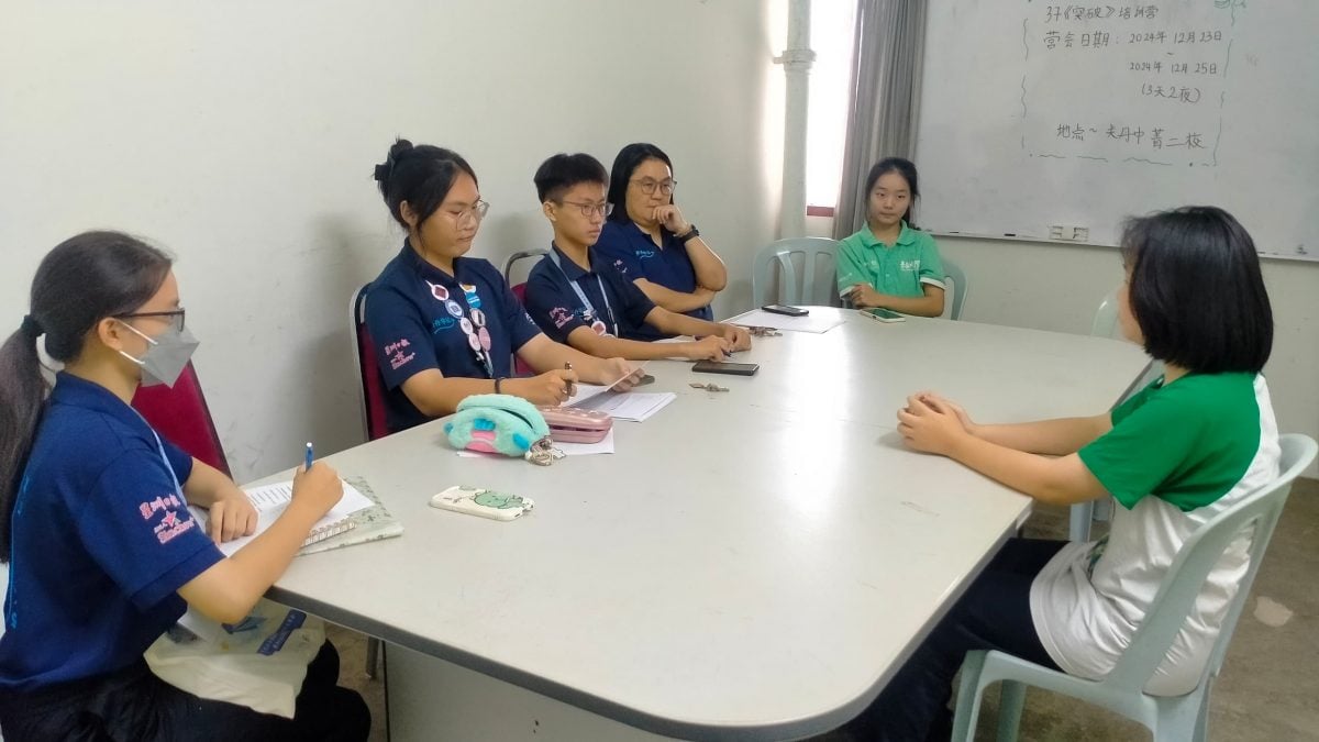 东:年轻人:关丹学记队第37届《突破》新学记面试顺利举行,共有9位中学生参与面试。