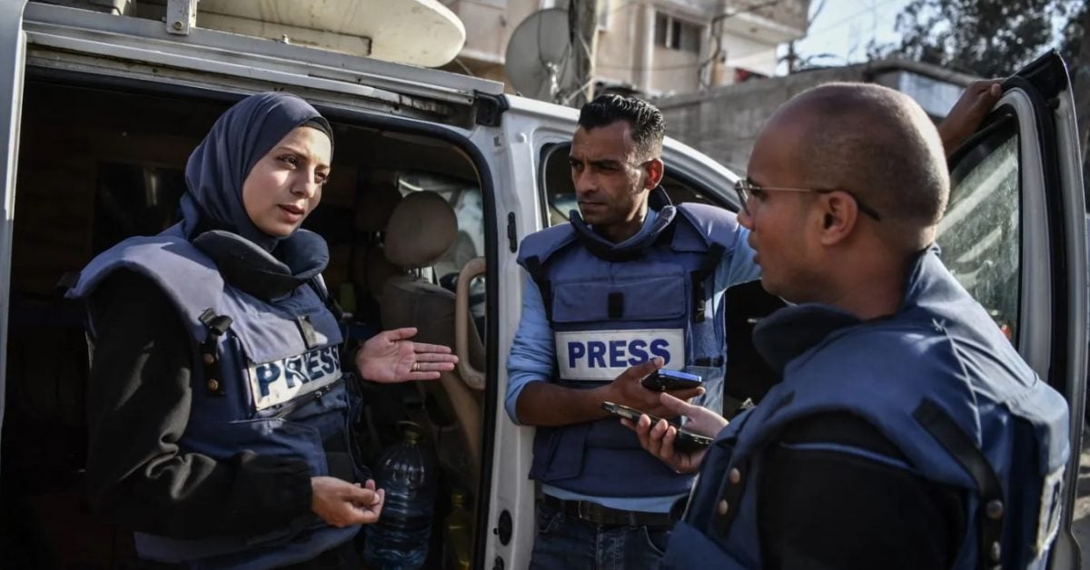 今年全球104名记者遇害 逾半命丧加沙