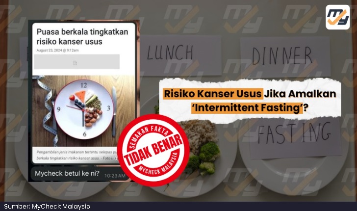 【求真】间歇性断食引发肠癌？MyCheck：饮食与生活习惯才是