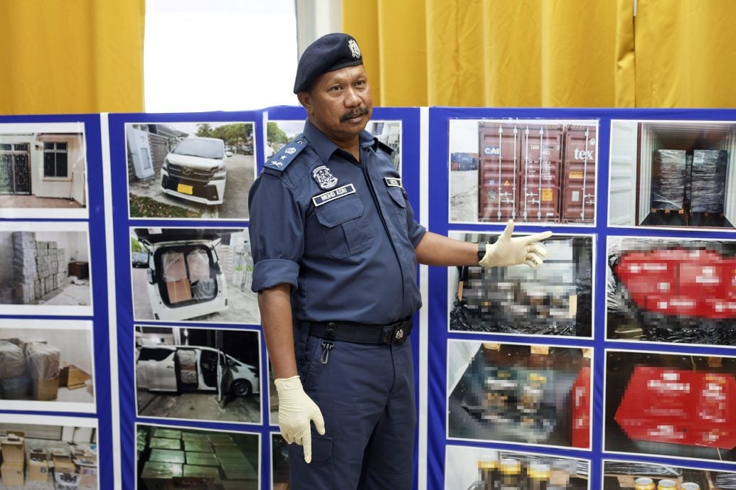 全国:关税局起获总值逾160万令吉走私烟酒