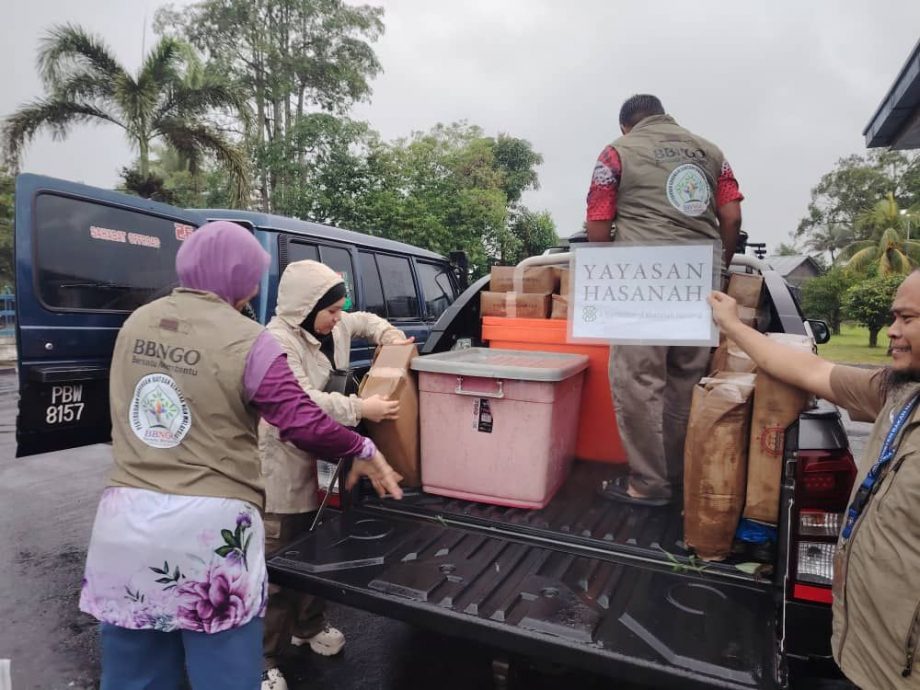 哈桑娜基金会紧急拨逾82 万令吉 援助灾黎