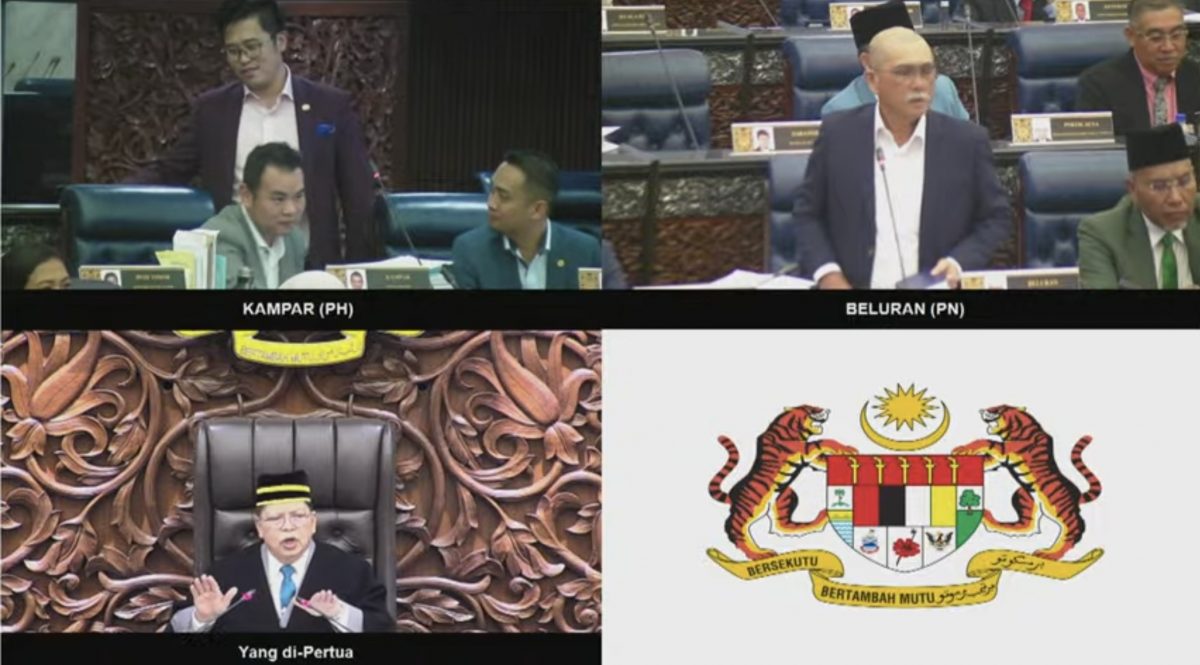 国会／雷尔提冻结反对党议员资格／国会陷混乱