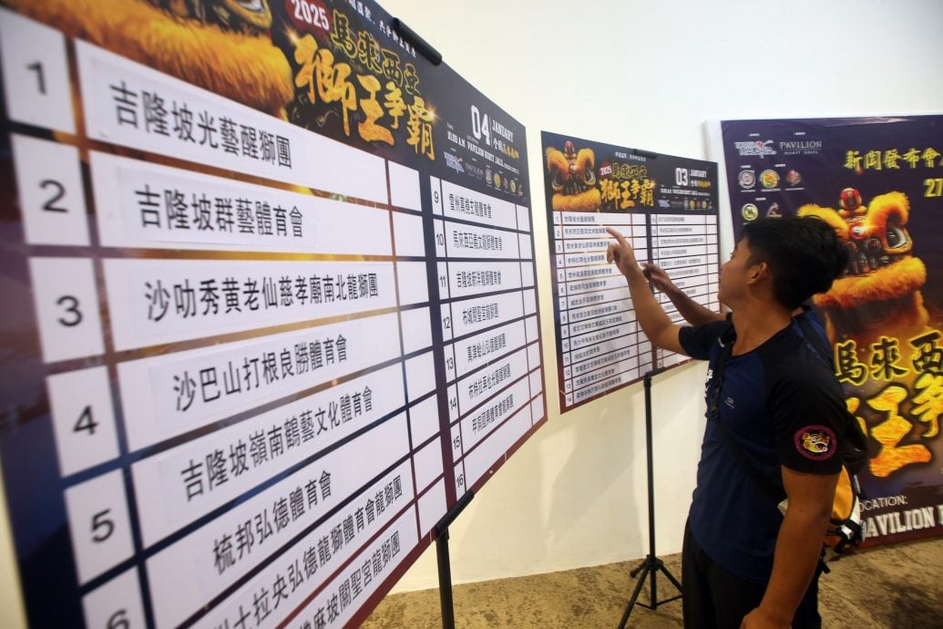 大都会:马来西亚狮王争霸赛抽签仪式