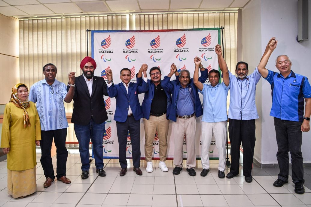 大马残奥会改选| 4票击败沙巴威 沙立曼蝉联会长