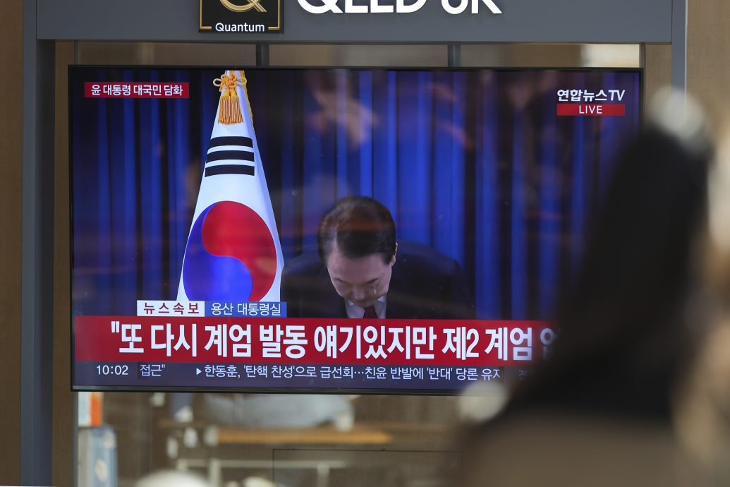 尹锡悦向国民道歉 　承诺“绝不会二度戒严”