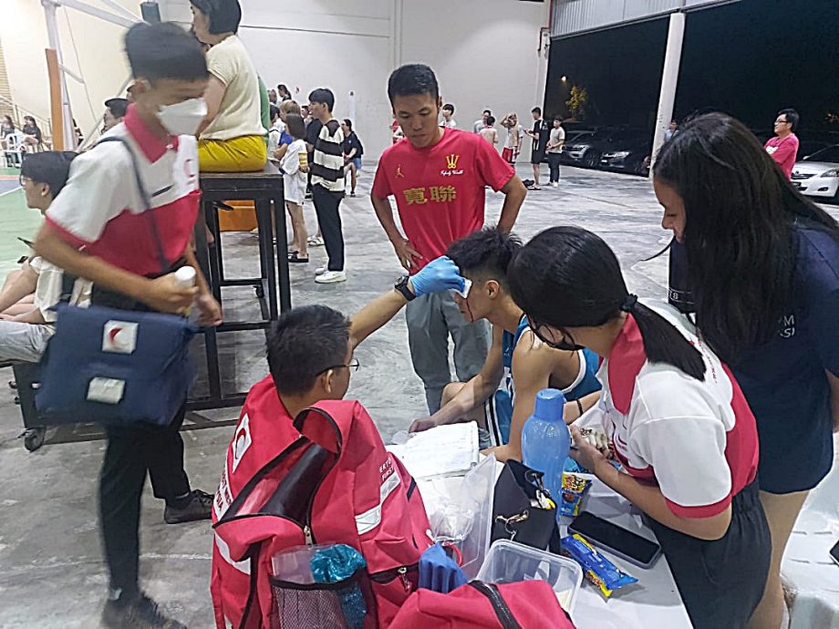 已签发 柔:【善心美事】红新月会古来区会积极服务社区 推动“一家庭一急救员”