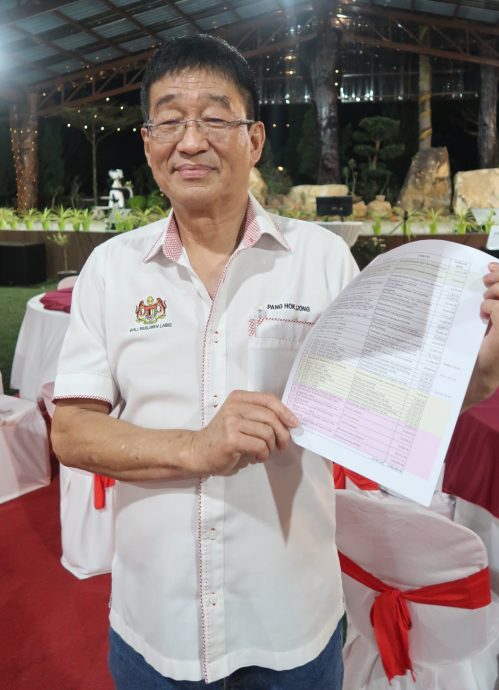 **已签发**柔︰第二版头条:彭学良200万拨款“直汇户头,杜绝干捞”,受惠团体赞好