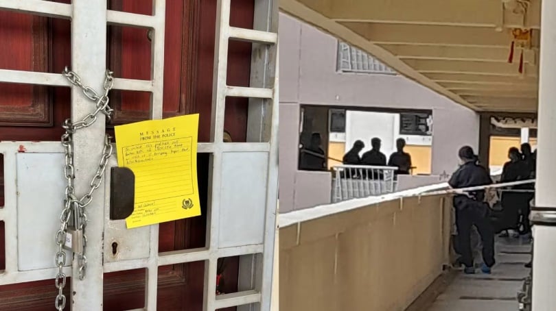 *已签发*柔:狮城二三事:狮城2阿叔刀棍相向酿命案 邻居:电梯到单位外都有血迹