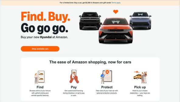 拚盘/亚马逊可以网购汽车了 美48个城先行