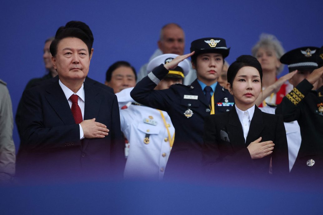 换文 头)国会通过弹劾尹锡悦 民众街头欢呼