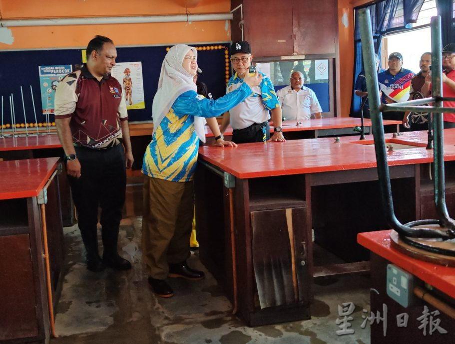 收集受灾校损失数据 法丽娜:尽速发拨款助修复