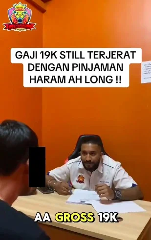 月薪1.9万都不够用 男子为还赌债被逼借阿窿