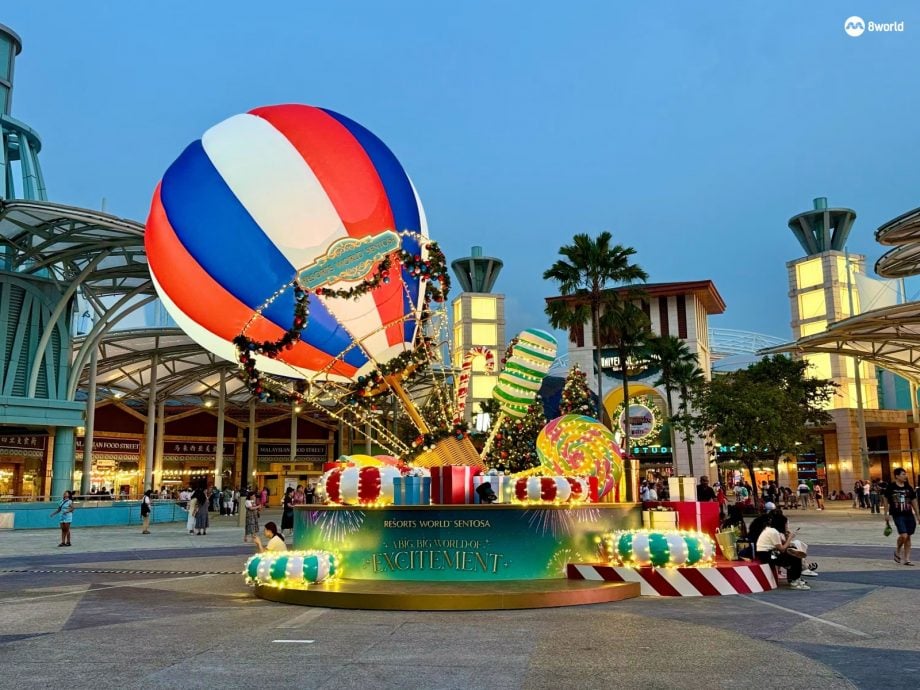 圣淘沙打卡新景点 “超乎想象的世界”横跨圣诞农历新年