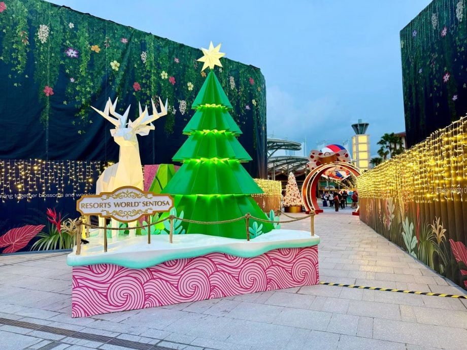 圣淘沙打卡新景点 “超乎想象的世界”横跨圣诞农历新年