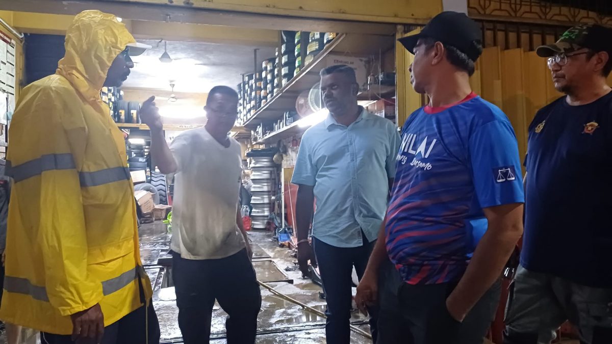 汝来旧街豪雨成灾  降雨量高是肇因之一