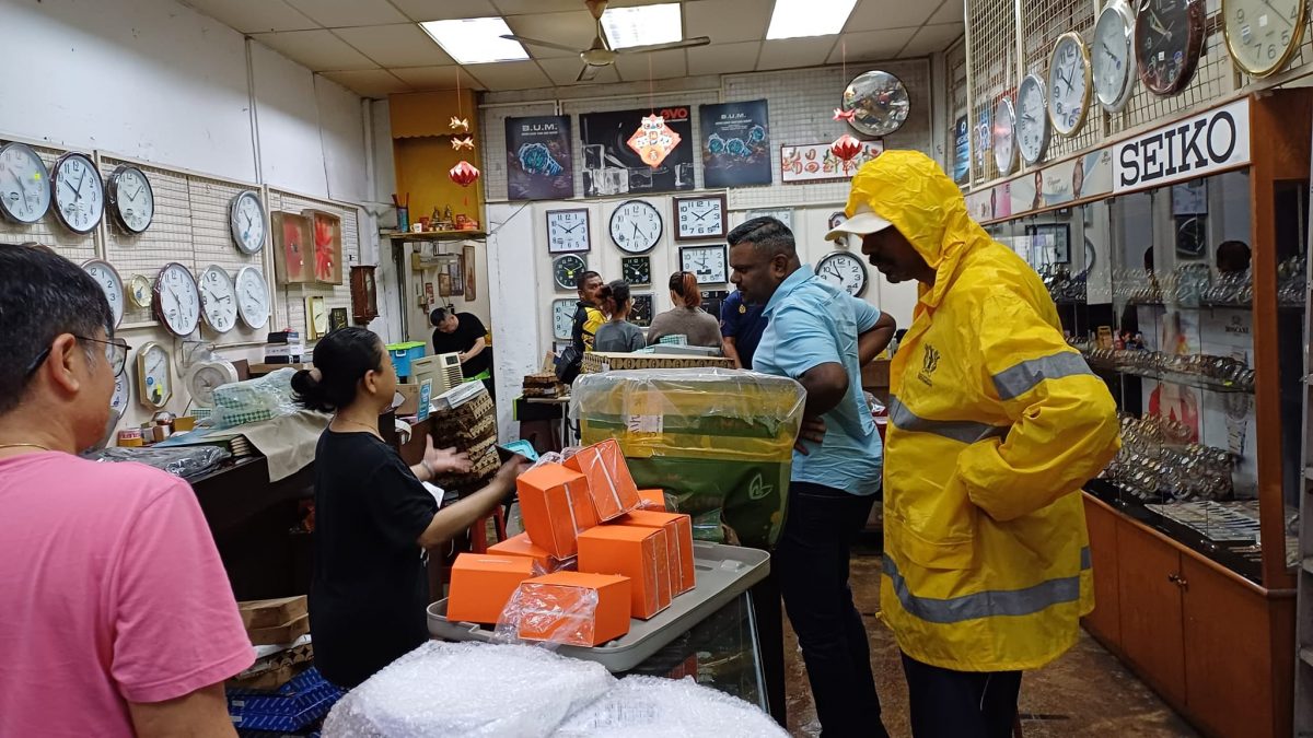 汝来旧街豪雨成灾  降雨量高是肇因之一