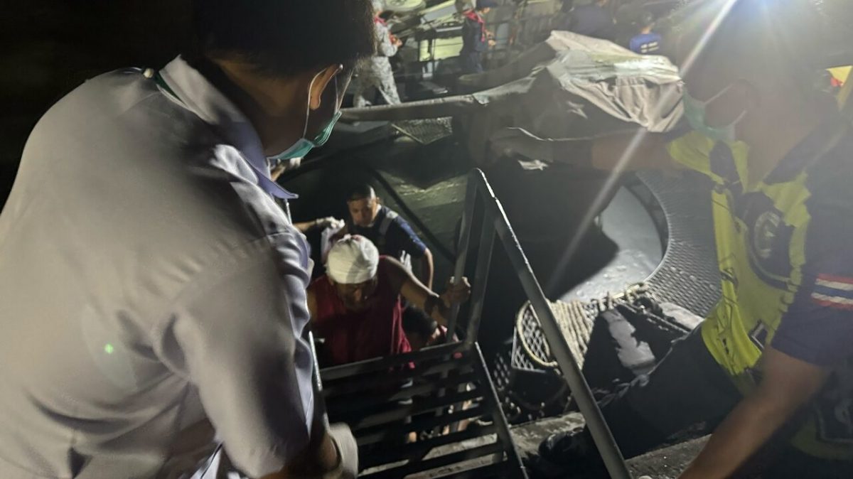 泰渔船疑捕鱼越界 缅军舰开火酿1死2伤31人扣