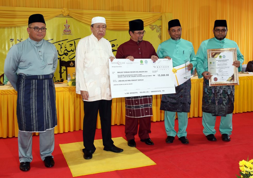 版3头（已签发）大都会/雪州苏丹主持华穆寺开幕