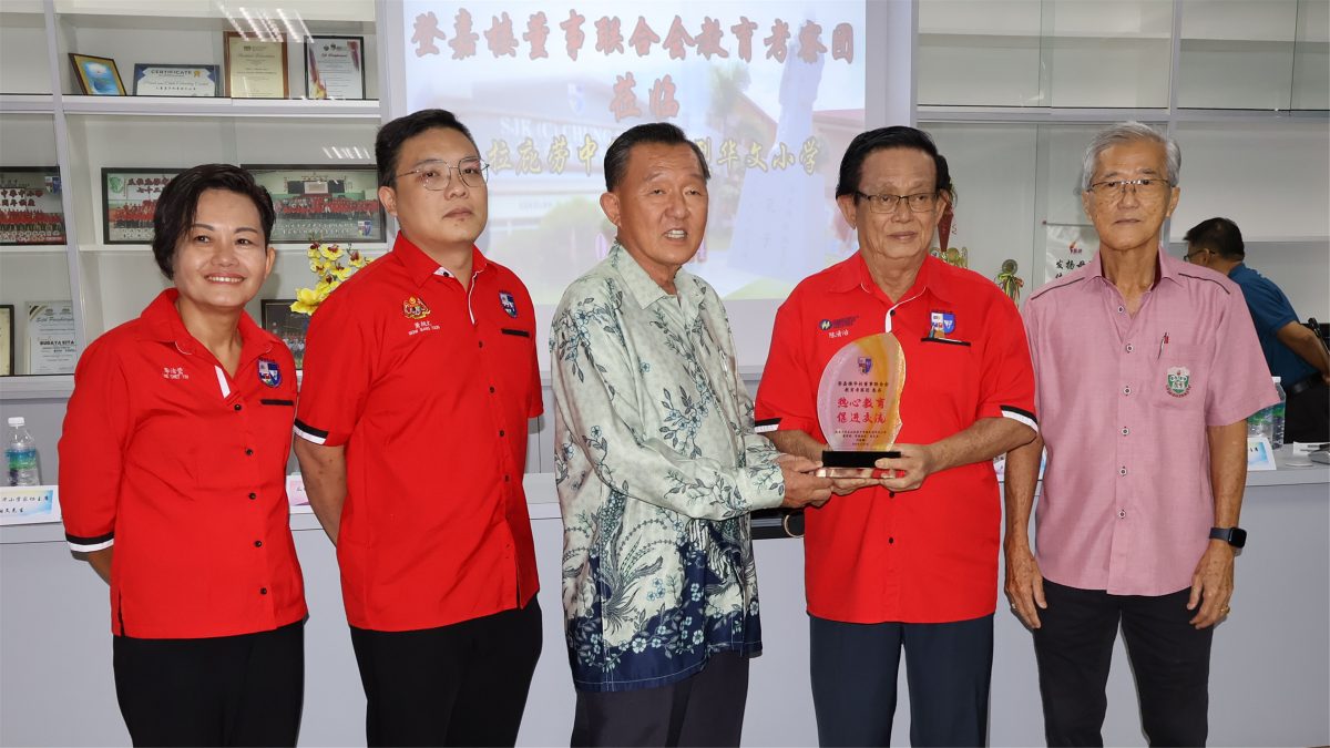 登嘉楼董联会教育考察团 森州交流会首站来到庇小