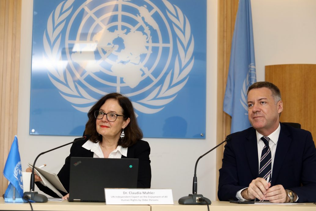 联合国老年人人权问题专家克劳迪娅马勒:马来西亚没有保护乐龄人士的法律 建议政府进行多项改革措施弥合缺口