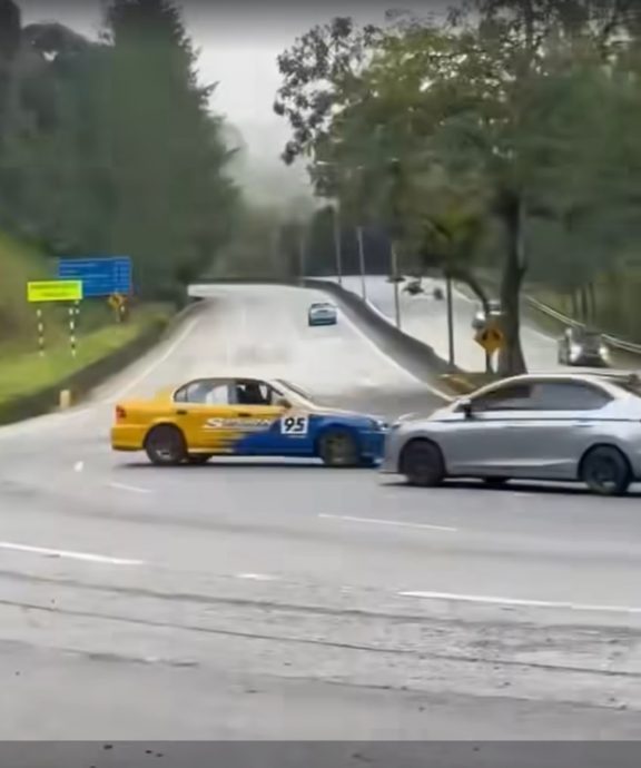 视频|司机云顶路段危险鲁莽驾驶 交通圈秀漂移甩尾险酿祸