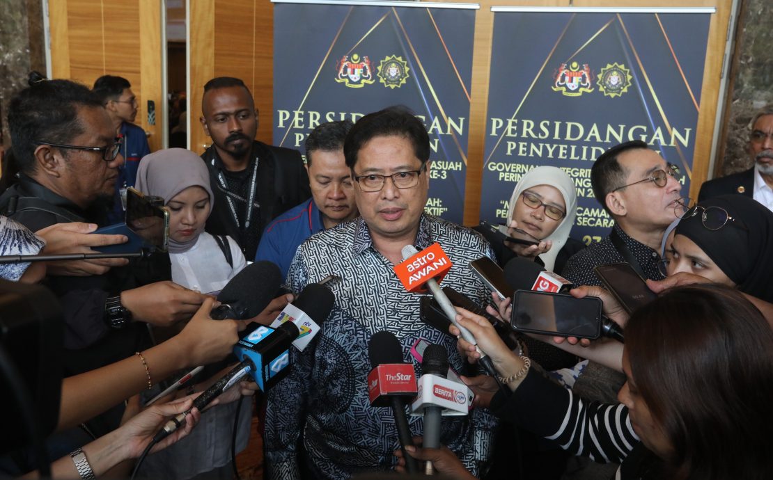 阿占:反贪会明年结构性改革 严打政府采购贪腐 主//头