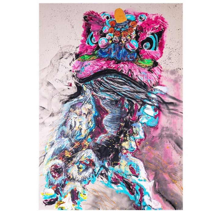 陈乔恩老公水墨画拍卖 成交额曝光