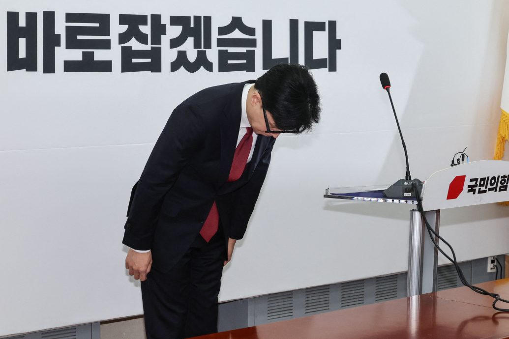 韩东勋:尹锡悦无意提前下台 弹劾是目前唯一办法