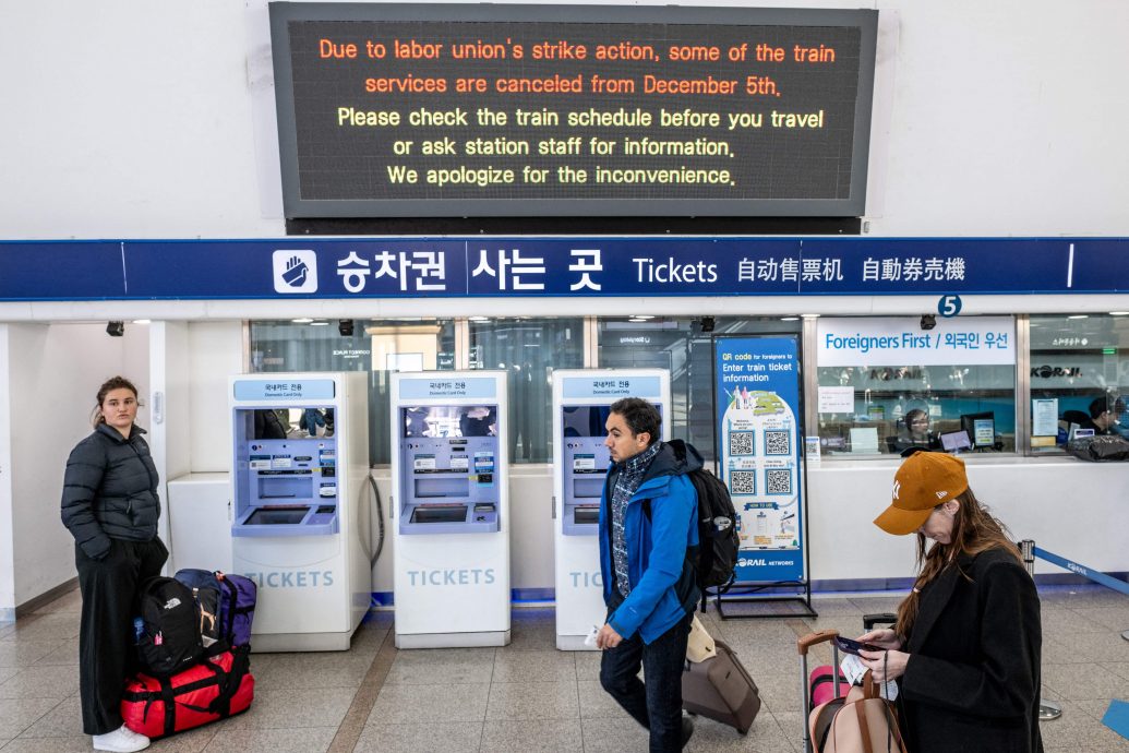 韩铁路工会罢工 多班地铁列车取消或延误