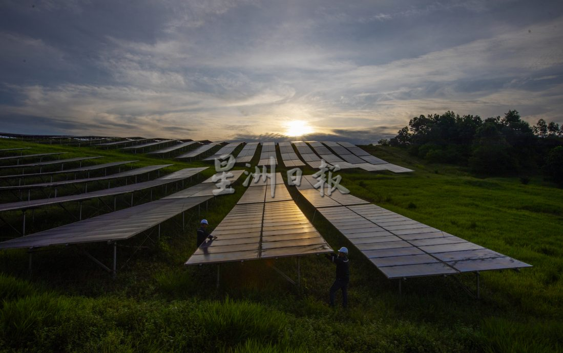 星角摄/图说大马:用太阳发电!
