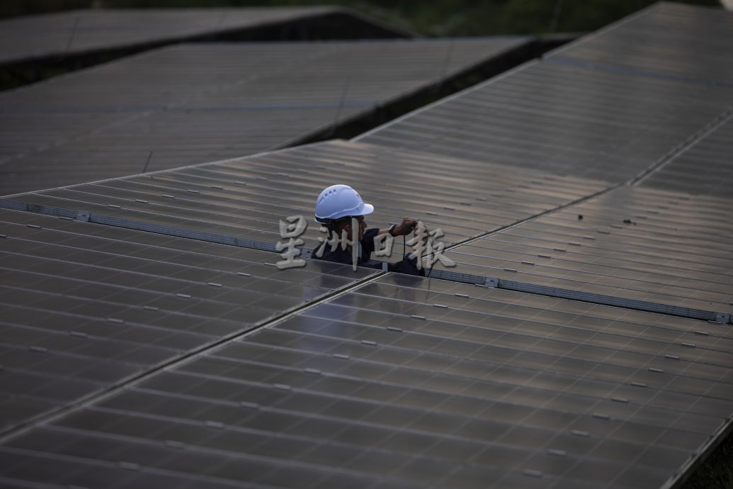 星角摄/图说大马:用太阳发电!