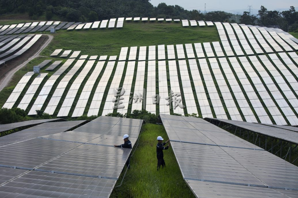 星角摄/图说大马:用太阳发电!