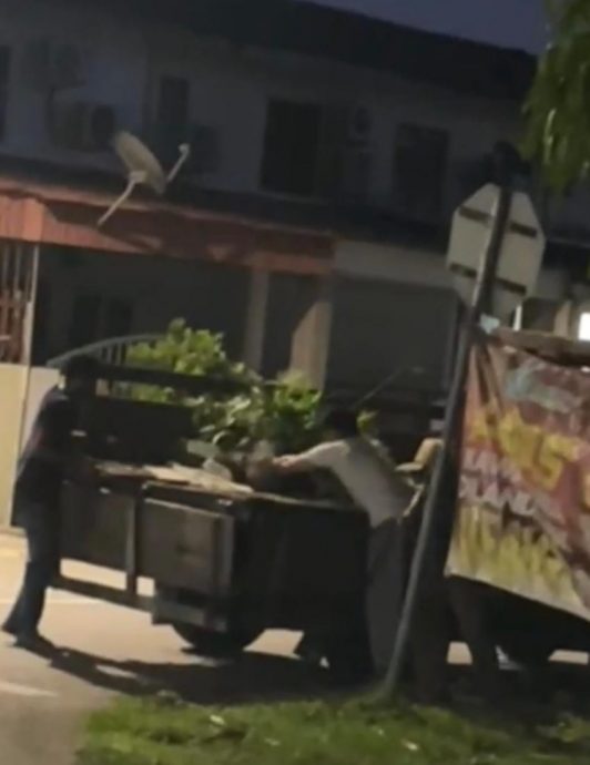 (古城封面主文)执法人员暗中埋伏逮捕非法丢垃圾者