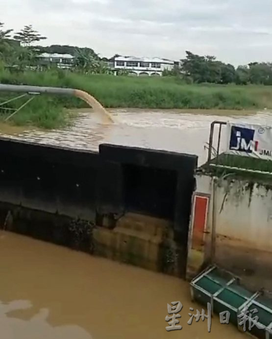 玛琳再也水泵屋即日起增加3个水闸门,改善格西当州选区水灾