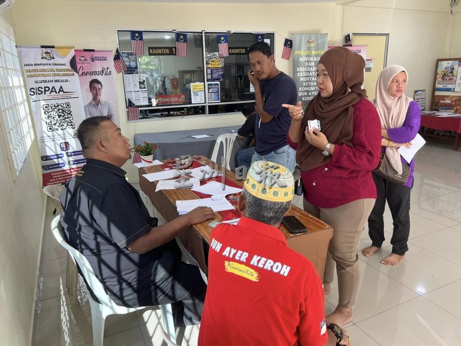 (古城封面副文)爱极乐派发援助金予169名水灾灾民